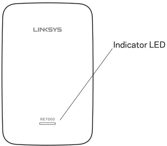 LINKSYS RE7000 - Vue avant - 1