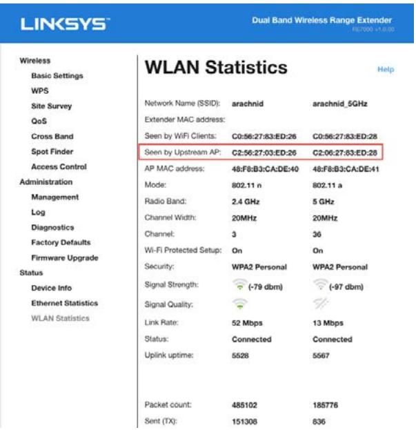 LINKSYS RE7000 - Connectez vos appareils wi-fi au réseau dont vous venez d'amplifier le signal. - 1