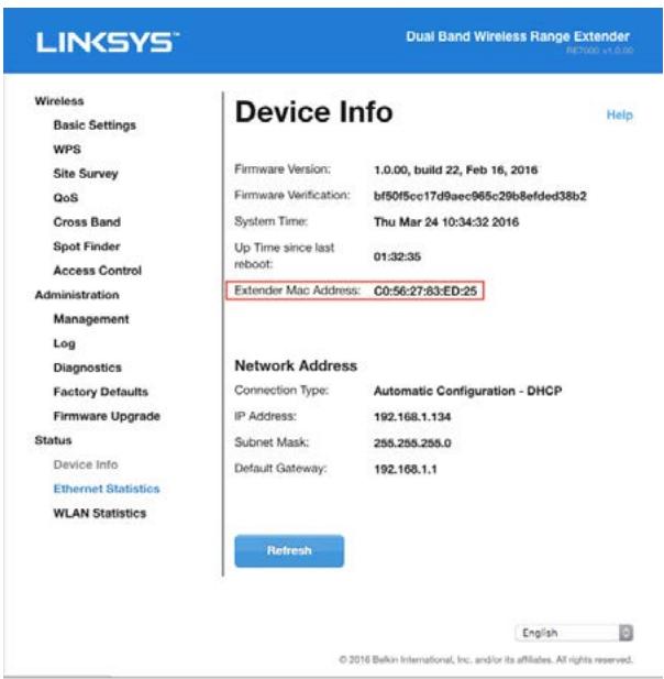 LINKSYS RE7000 - Connectez vos appareils wi-fi au réseau dont vous venez d'amplifier le signal. - 2