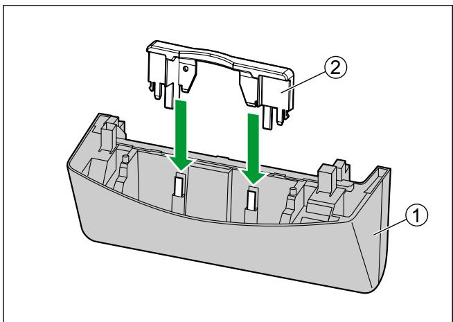 PANASONIC KV-SL1056 - Retrait du guide-carte pour lot mixte - 3
