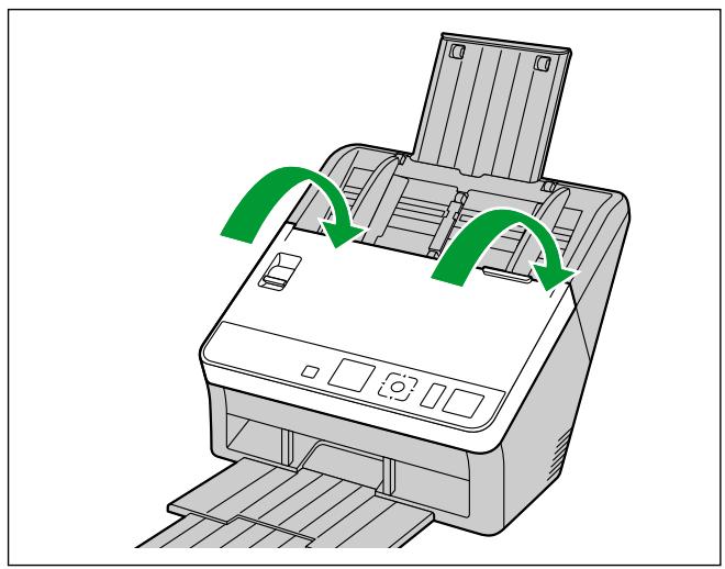 PANASONIC KV-SL1056 - Dégager les bourrages papier - 4