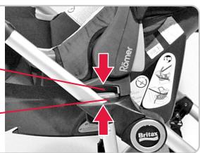 BRITAX B SMART & B-SMART - Fixation de la coque pour bébé - 3
