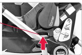 BRITAX B SMART & B-SMART - Fixation de la coque pour bébé - 9