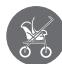 BRITAX B SMART & B-SMART - Utilisation avec la coque pour bébé - travel system - 1