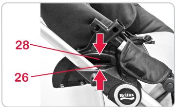 BRITAX B SMART & B-SMART - Pour monter le siège de la poussette 8, procéder comme suit: - 5