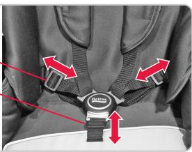 BRITAX B SMART & B-SMART - Pour sécuriser votre enfant avec le harnais, procéder comme suit : - 4