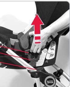 BRITAX B SMART & B-SMART - Fixation de la coque pour bébé - 10