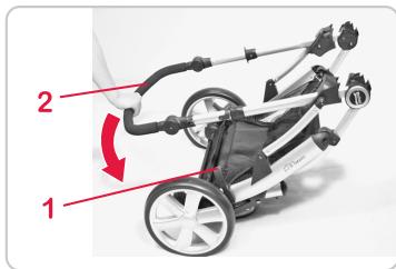 BRITAX B SMART & B-SMART - Pour déplier la poussette, procéder comme suit : - 6