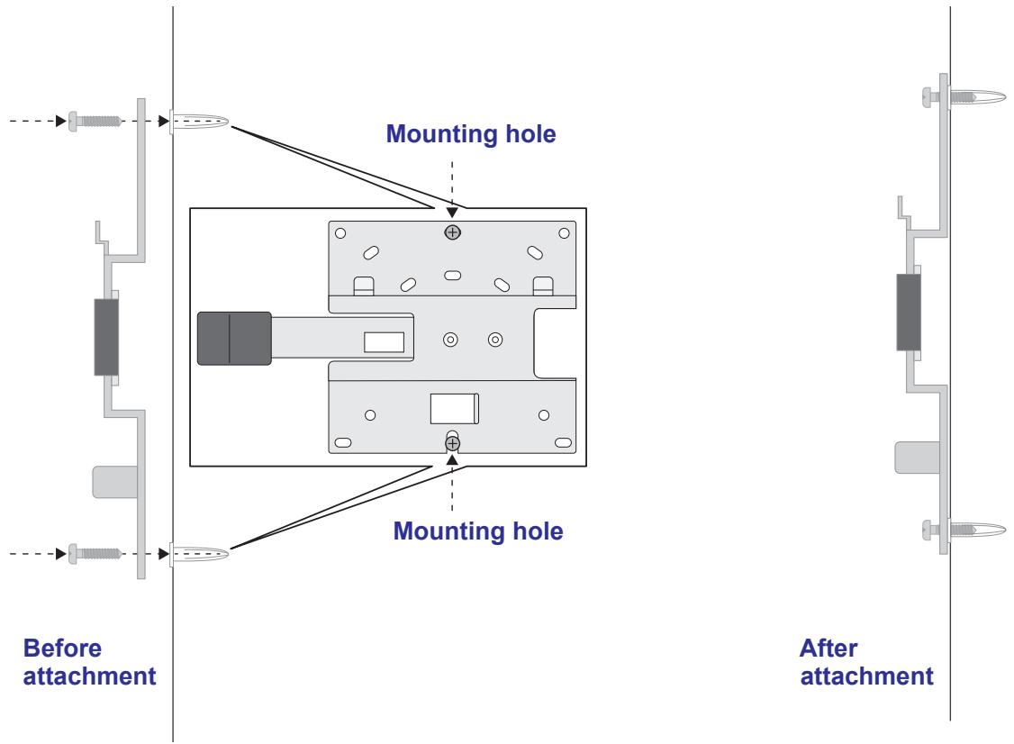 NETGEAR WAC730 - To mount your access point to a wall: - 3