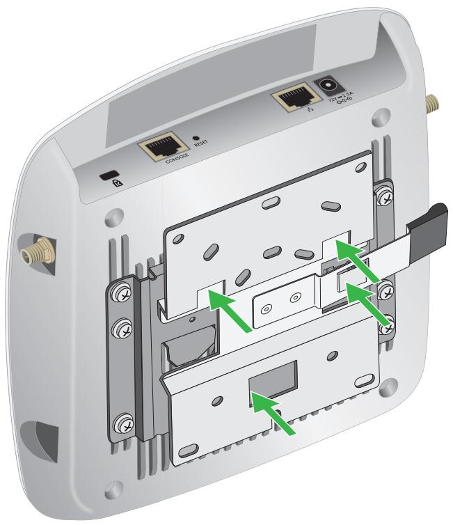 NETGEAR WAC730 - To mount your access point to a wall: - 2