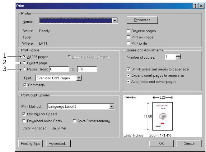 OKI C712DN,  C712N - Impression de PAGES - 1