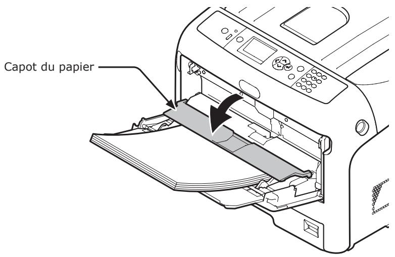 OKI C822N - - Si vous ne pouvez pas imprimer depuis le bac MF - 1