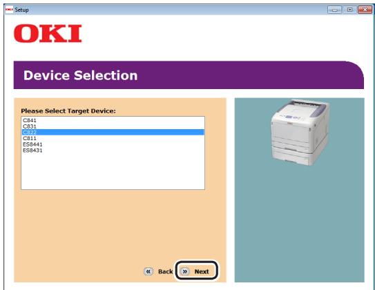 OKI C822N - Mémo - 17