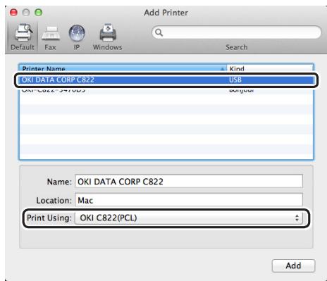 OKI C822N - Remarque - 1