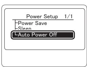 OKI C822N - Configuration du délai de mise hors tension automatique - 8