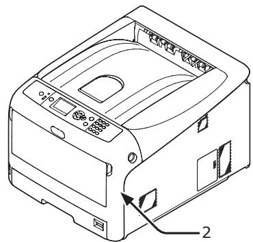 OKI C822N - Code d'erreur 380 - 3