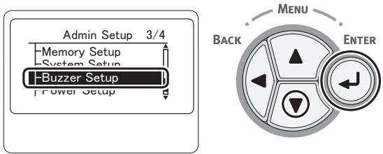 OKI C822N - - Configuration de l'avertisseur sonore - 5