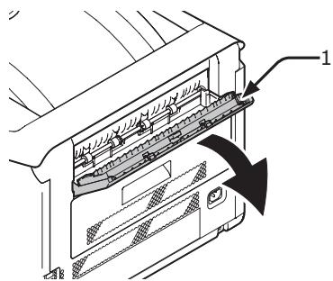 OKI C822N - Utilisation du bac face en bas - 1