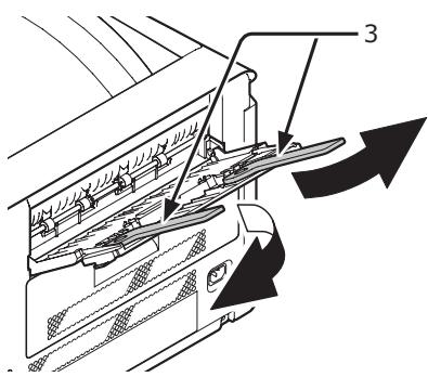 OKI C822N - Utilisation du bac face en bas - 3