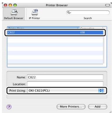 OKI C822N - Remarque - 1