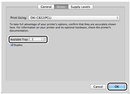 OKI C822N - Pour mac OS x 10.5 à 10.7 - 1