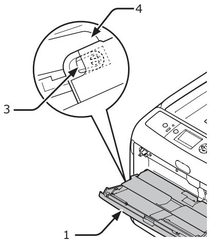 OKI C822N - Pour le bac MF - 3