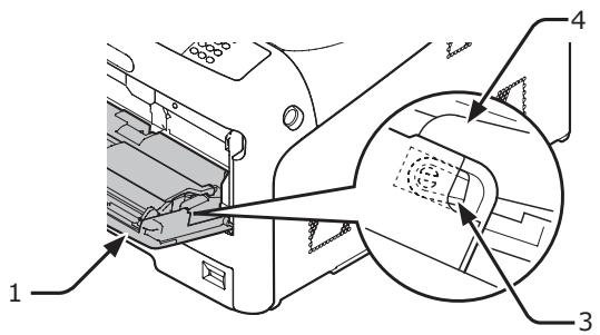OKI C822N - Pour le bac MF - 2