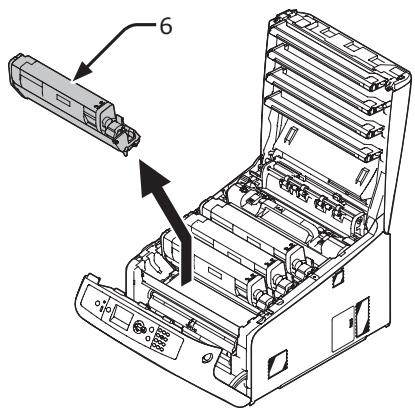 OKI C822N - Risque de brûlure. - 4