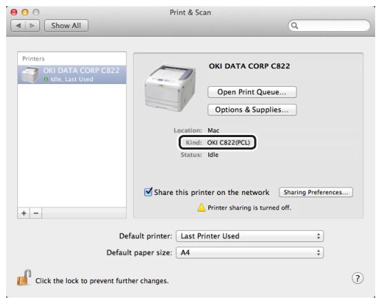 OKI C822N - Remarque - 2