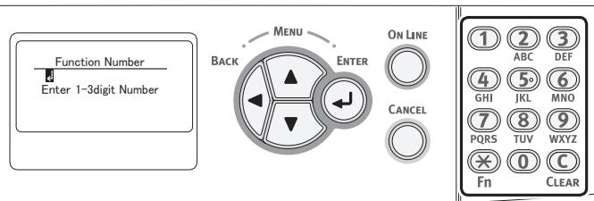 OKI C822N - Utilisation de la touche de fonction - 2