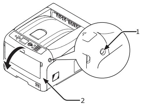 OKI C822N - Remarque - 2