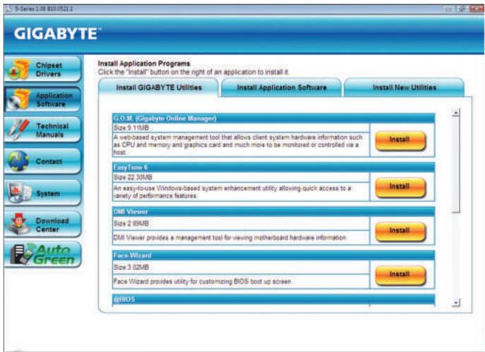 GIGABYTE GA-H55M-S2 - 3-2 Logiciel d'application - 1