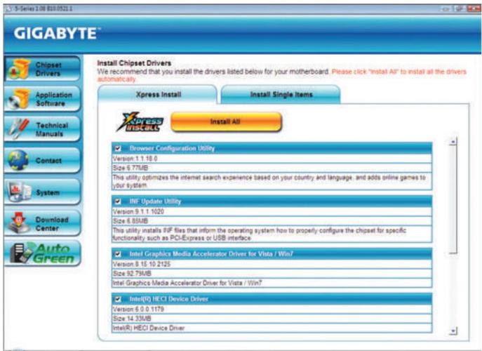 GIGABYTE GA-H55M-S2 - 3-1 Installation des pilotes du chipset - 2
