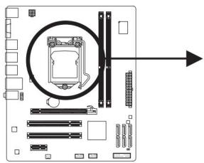 GIGABYTE GA-H55M-S2 - 1-3-1 Installation du processeur - 1