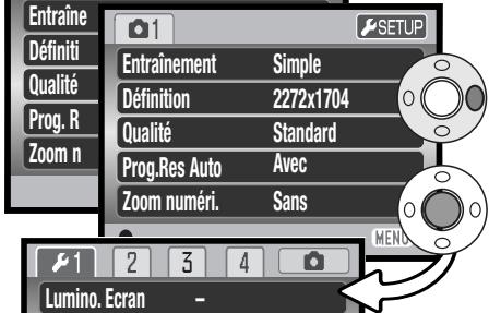 KONICA MINOLTA DIMAGE Z3 - Réglage de la langue des menus - 2