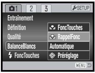 KONICA MINOLTA DIMAGE Z3 - Balance des blancs personnalisée - 2