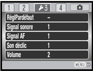 KONICA MINOLTA DIMAGE Z3 - Signal sonore - 1