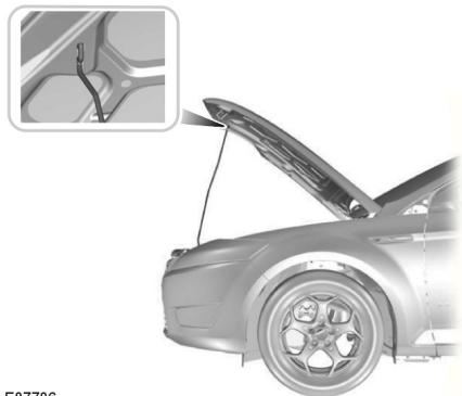 FORD C-MAX 2012 - Ouverture et fermeture du CAPOT - 2