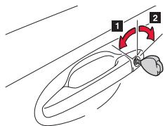 TOYOTA AURIS HYBRIDE - Déverrouillage et verrouillage des portes pour les vehicules sans système Smart Entry & Start - 1