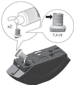 IROBOT SCOOBA 450 - Ajout d'eau ou d'une solution nettoyante - 2