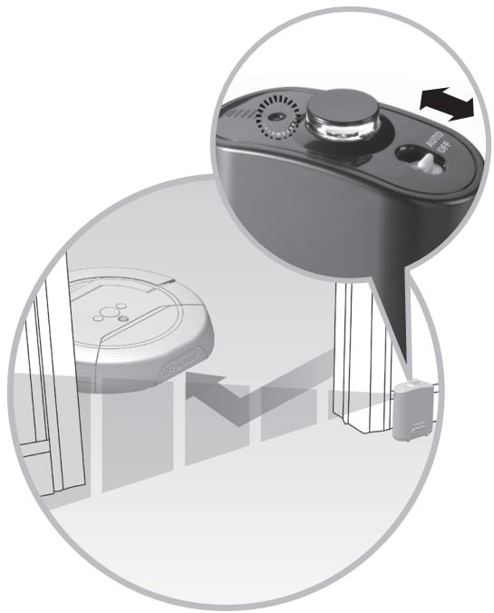 IROBOT SCOOBA 450 - Configuration du virtual wall - 2