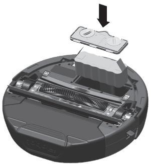 IROBOT SCOOBA 450 - Insertion de la batterie - 1