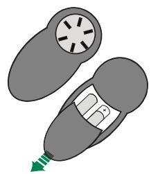 ROBLIN CREATIX M800,  CREATIX 800 VR,  CREATIX 800 VERRE BLANC - Telecommande (fournie sur demande) - 1