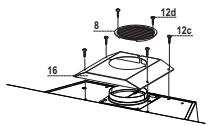 ROBLIN CREATIX M800,  CREATIX 800 VR,  CREATIX 800 VERRE BLANC - SORTIE Air version filtrante - 1