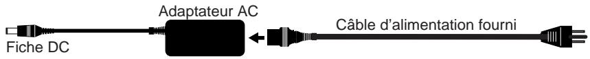 KORG C-320 - Fixez l'instrument. - 4