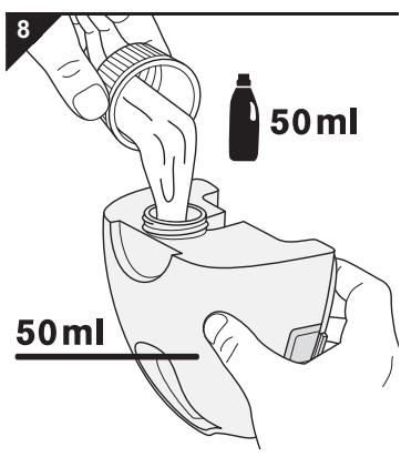 DIRT DEVIL M302-0 AQUACLEAN MULTIFONCTION - Remplissage du réservoir du produit de nettoyage - 2