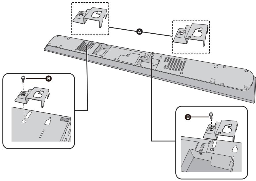 PANASONIC SC-HTB8 - Attachez la cordelette à l'appareil principal. - 2