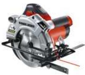 BLACK & DECKER BLACK & DECKER KS1600LK - Scie circulaire 1600W avec laser intégré nouveau - 6