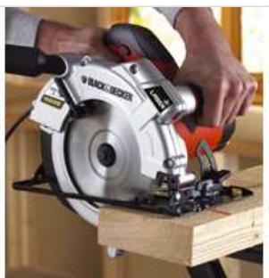 BLACK & DECKER BLACK & DECKER KS1600LK - Scie circulaire 1600W avec laser intégré nouveau - 2