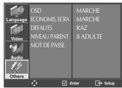 DAEWOO SH-9540S - Autres réglages - 1